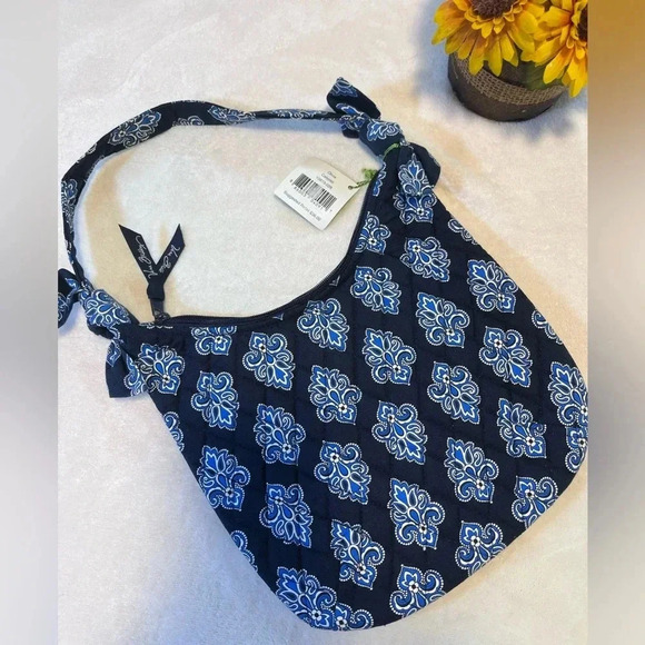 Vera Bradley Olivia Navy blue women’s shoulder bag New - Picture 2 of 6